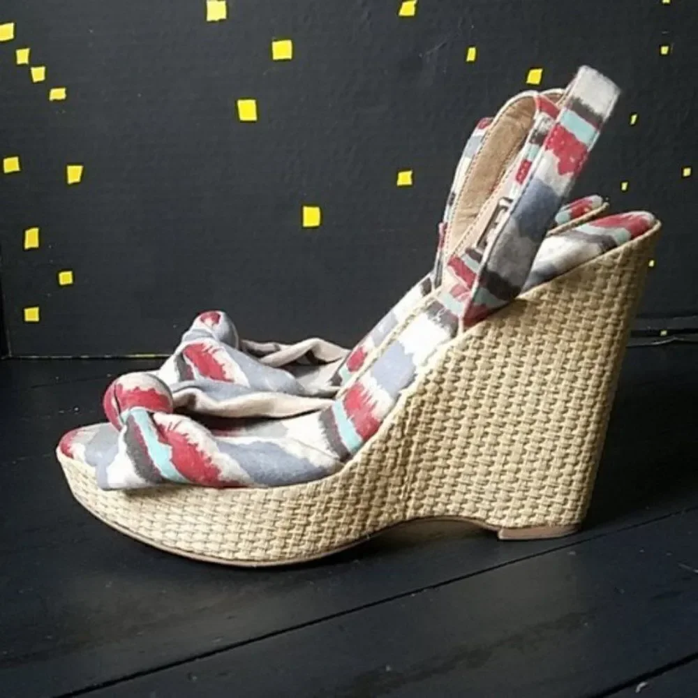 Anthropologie Espadrilles Wedges